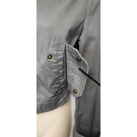 BCBGMAXARIA Long Sleeve Motorcycle Jacket Color Gray Size XXS - Picture 9 of 15